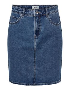 FALDA VAQUERA onlVEGA Medium Blue/Azul