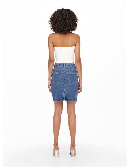 FALDA VAQUERA onlVEGA Medium Blue/Azul