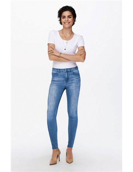VAQUEROS SKINNY onlANA Medium Blue/Azul Medio