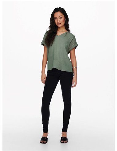 TOP DE CORTE HOLGADO JDYRACHEL Sea Spray/Verde