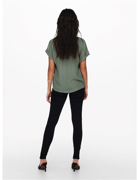 TOP DE CORTE HOLGADO JDYRACHEL Sea Spray/Verde