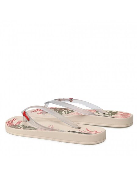 IPANEMA ANAT. GLOSSY FEM BEIGE/CLEAR/GREEN