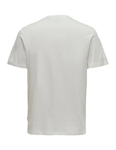 CAMISETA ONSJAKE PHOTO Cloud Dancer/Blanco 2