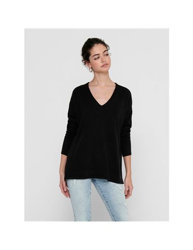 JERSEY DE PUNTO onlAMALIA Black/Negro