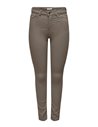 PANTALÓN SKINNY JDYLARA Walnut/Tostado