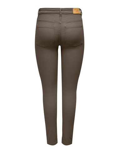 PANTALÓN SKINNY JDYLARA Walnut/Tostado