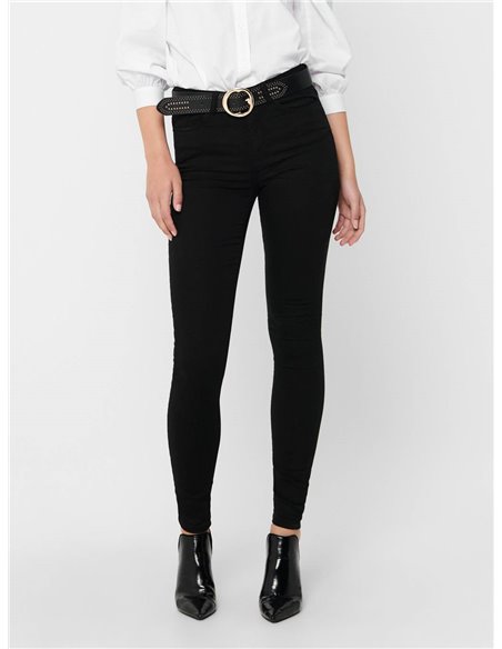 PANTALÓN SKINNY JDYLARA Black/Negro
