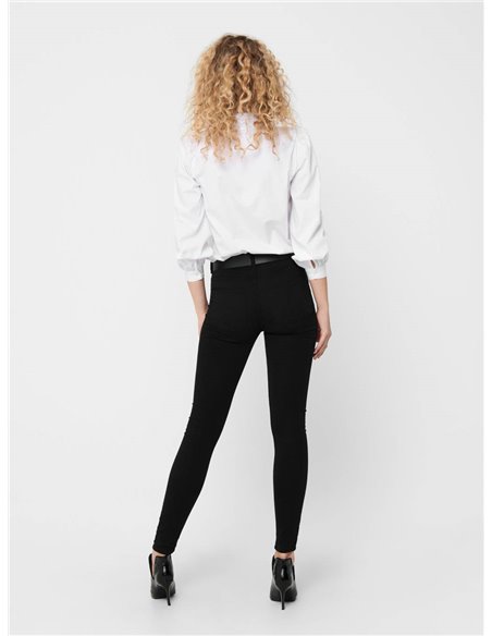 PANTALÓN SKINNY JDYLARA Black/Negro