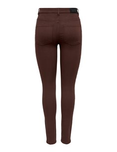 PANTALÓN SKINNY JDYLARA Brown Stone/Marrón 2