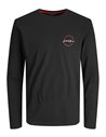 CAMISETA NIÑO JJSTAMP Black/Negro