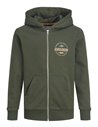 SUDADERA NIÑO JJSTAMP Rosin/Verde