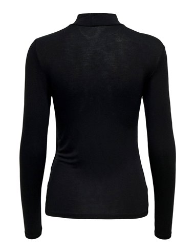 CAMISETA DE CUELLO ALTO  JDYSANDY Black/Negro
