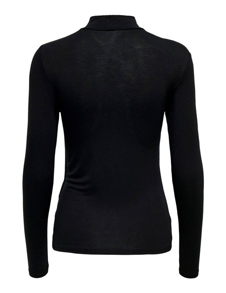 CAMISETA DE CUELLO ALTO  JDYSANDY Black/Negro