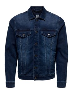 CHAQUETA VAQUERA ONSCOME Blue Black/Azul Negro