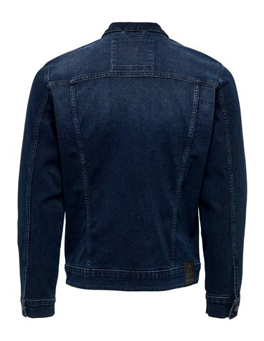 CHAQUETA VAQUERA ONSCOME Blue Black/Azul Negro
