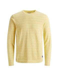 JORPLATO KNIT CREW NECK GOLDEN