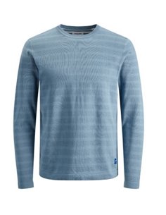 JORPLATO KNIT CREW NECK ASHLEY BLUE