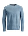 JORPLATO KNIT CREW NECK ASHLEY BLUE
