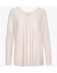 JDYDRUNA PULLOVER KNT OATMEAL