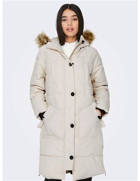 PARKA LARGA JDYLOOK Whitecap/Crudo