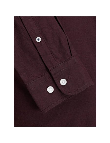 CAMISA PKTDEK KEITH OXFORD Port Royale/Burdeos