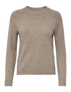 JERSEY DE PUNTO onlRICA Beige/Beige
