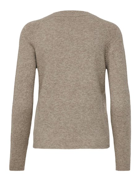 JERSEY DE PUNTO onlRICA Beige/Beige