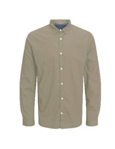 CAMISA JJETWILL SOLID Crockery/Beige