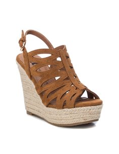 SANDALIA CUÑA CAMEL 44039 2