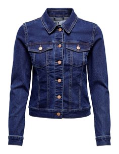 CAZADORA DENIM JDYREMI Dark Blue/Azul Oscuro