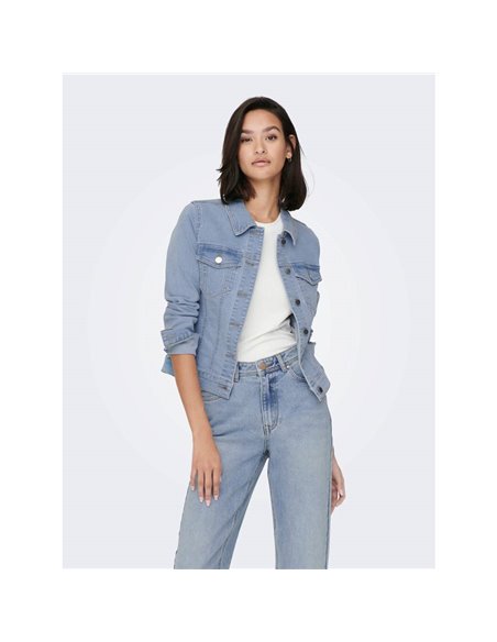 CAZADORA DENIM JDYREMI Light Blue/Azul Claro
