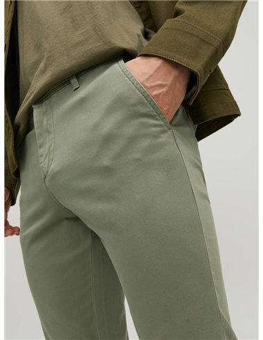 PANTALONES CHINOS JPSTMARCO JJBOWIE Deep Lichen Green/Verde