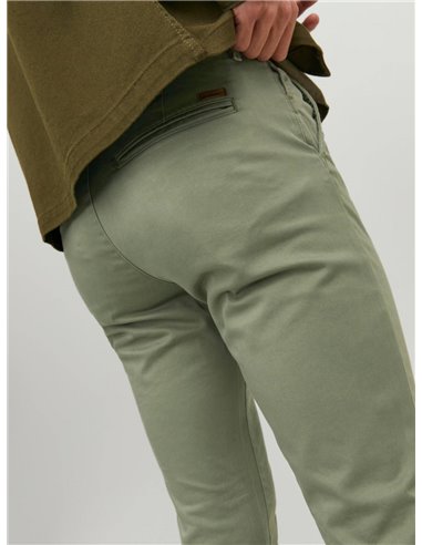 PANTALONES CHINOS JPSTMARCO JJBOWIE Deep Lichen Green/Verde