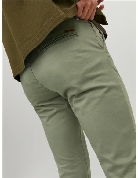 PANTALONES CHINOS JPSTMARCO JJBOWIE Deep Lichen Green/Verde