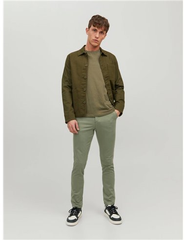 PANTALONES CHINOS JPSTMARCO JJBOWIE Deep Lichen Green/Verde