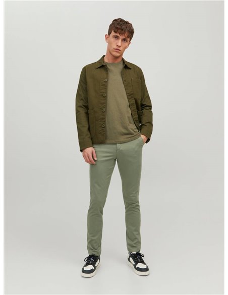 PANTALONES CHINOS JPSTMARCO JJBOWIE Deep Lichen Green/Verde