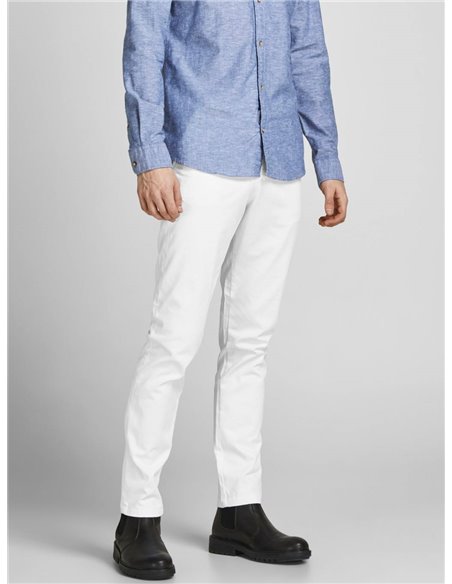 PANTALONES CHINOS JPSTMARCO JJBOWIE White/Blanco