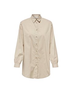 CAMISA BÁSICA onlNORA Nomad/BeigeTostado