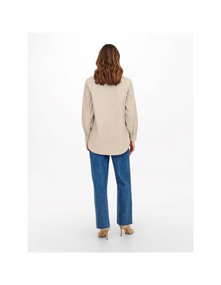 CAMISA BÁSICA onlNORA Nomad/BeigeTostado