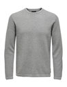 JERSEY DE PUNTO ONSPANTER Medium Grey/Gris