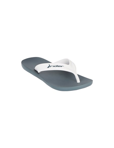STRIKE chanclas de dedo planas azul y blanco