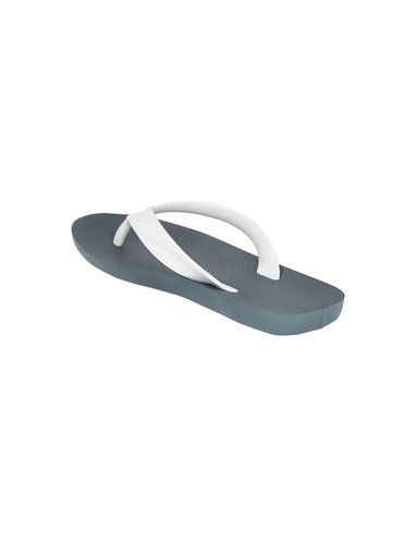 STRIKE chanclas de dedo planas azul y blanco