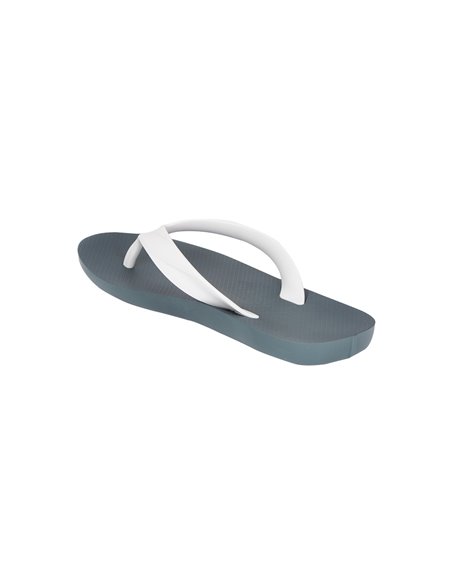 STRIKE chanclas de dedo planas azul y blanco