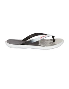 R1 ENERGY PLUS III AD chanclas de dedo planas de hombre con estampado urban blanco, negro y gris