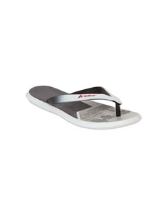 R1 ENERGY PLUS III AD chanclas de dedo planas de hombre con estampado urban blanco, negro y gris 2