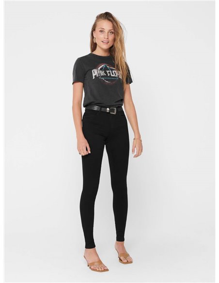 JEANS onlROYAL SKINNY Black/Negro