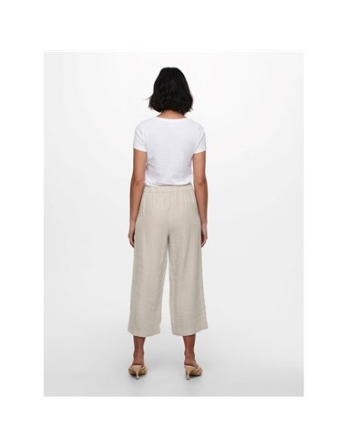 PANTALÓN CULOTTE onlCARISA-MAGO Moonbeam/Beige