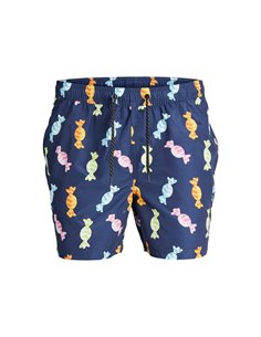 BAÑADOR JUNIOR JPSTFIJI Navy Caramel/Marino