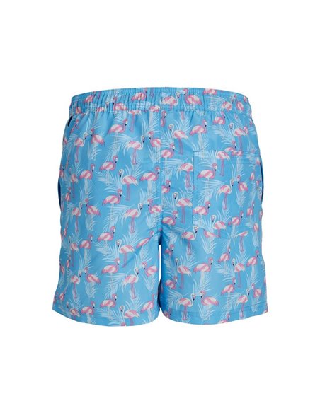 BAÑADOR JUNIOR JPSTFIJI ANIMAL Ethereal Blue/Turquesa
