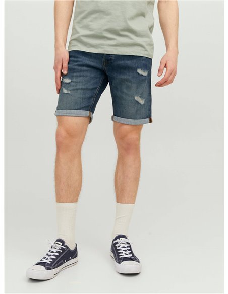 BERMUDAS DENIM JJIRICK ORIGINAL AM 120 Blue/Azul